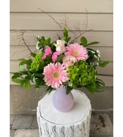 Mom's Beautiful Butterfly Garden. An arrangement by Loyalist Flowers.