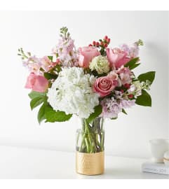 April Bouquet. An arrangement by L and J Blooms.