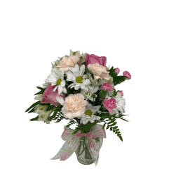 Delicate pinks. An arrangement by Timp Valley Floral. Delicate pinks. An arrangement by Timp Valley Floral.