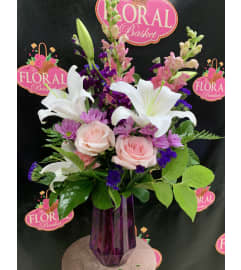Warm Heart. An arrangement by The Floral Basket.