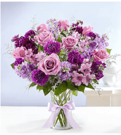 Shades for Purple. An arrangement by Anthurium Gardens Florist.