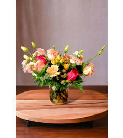 RUSTIC Emily's beachy keen. An arrangement by Rustic Floral and Gifts.