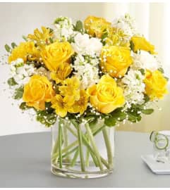 Forever in Yellow Love. An arrangement by Brickell Exclusive Blooms.