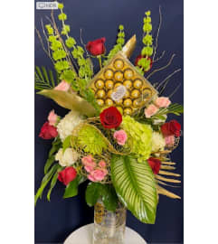 Tropical Serenade. An arrangement by Dream Decorations Florist.