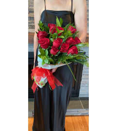 Graduation Presentation Bouquets. An arrangement by Loyalist Flowers.