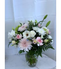 Pastel Love Arrangement by Floratechnics Inc.. An arrangement by Lori's Hearts and Flowers.