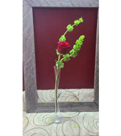 Belle's Rose. An arrangement by KW Flowers.