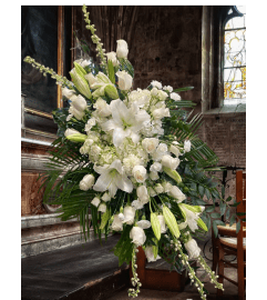 Heartfelt Sorrow. An arrangement by Avenue Florist. Heartfelt Sorrow. An arrangement by Avenue Florist.