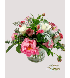 Lovely Ponies. An arrangement by FullBloom Flowers.