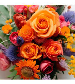 Designers Choice Vibrant Summer Vibes!. An arrangement by Wildflower Artistry.