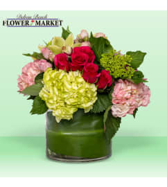 EXQUISITE OF COLORS. An arrangement by Delray Beach Flower Market.