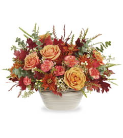 Rustic Harvest. An arrangement by Fendley Florists.