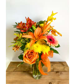 Splendor of Autumn. An arrangement by Mayfield Flowers.