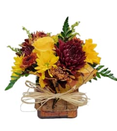 Sunny Fall. An arrangement by Azi Flowers.