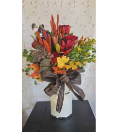 Sweet Autumn Bliss. An arrangement by Dupree's Root 88 Garden Center and Florist.