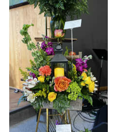 Radiant Lantern. An arrangement by The Farm and Floral Market.