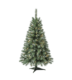 Pine Artificial Christmas Tree, Clear Lights. An arrangement by Garden Florist.