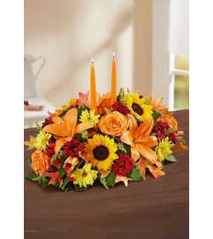 Home For Thanksgiving. An arrangement by Dupree's Root 88 Garden Center and Florist.