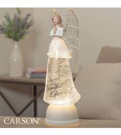 Celebration Angel Light Figurine. An arrangement by Dupree's Root 88 Garden Center and Florist.