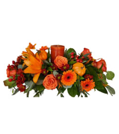 Graceful Centerpiece. An arrangement by Azi Flowers.