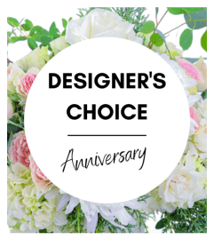 Anniversary Designer's Vase Arrangement Choice. An arrangement by Floral Insight.