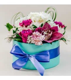 Signature Collection British Garden. An arrangement by Arum Lily Flower Shop Edmonton.