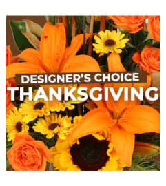 THANKSGIVING VASE. An arrangement by Howard Beach Florist. THANKSGIVING VASE. An arrangement by Howard Beach Florist.