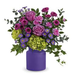 Amethyst Awe Bouquet. An arrangement by Flower Trends Florists.