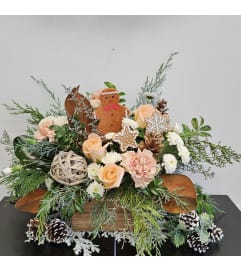 Holiday Sugar and Spice. An arrangement by Flower Trends Florists.