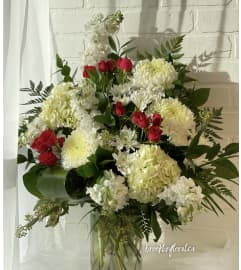 Radiant Embrace. An arrangement by Brooklin Floral and Garden Shoppe Inc..