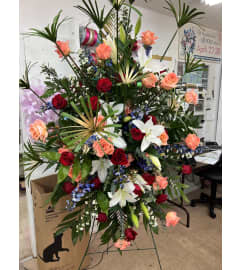 Lovely Remembrance. An arrangement by Jenilyn's Creations.