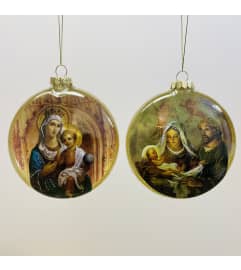 5 Nativity Ornaments. An arrangement by Violeta's Flower Shop.