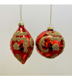 Christmas Ornaments. An arrangement by Violeta's Flower Shop.