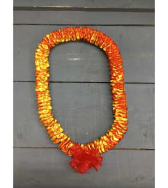 ribbon lei #57. An arrangement by Royal Louis Florist.