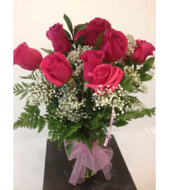 Pink is a Girls Best Friend. An arrangement by Jenilyn's Creations.