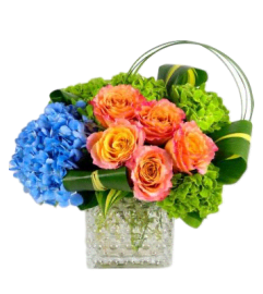 Vibrant Colors. An arrangement by Flower Buds Florist PEI.