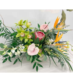 Tropical Passions. An arrangement by Grande Prairie Florist.