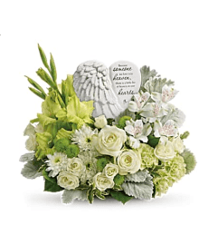 Elegant Hearts In Heaven Bouquet. An arrangement by Elegant Florist.