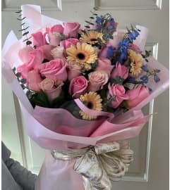 Pink Sweet Heart. An arrangement by Floreria Aurora.