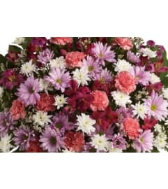 DONATION FLOWERS. An arrangement by Flowers by Priscilla.