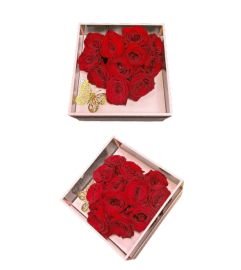 Marivel's Will You Be Mine In Pink. An arrangement by Marivel's Florist and Gifts.