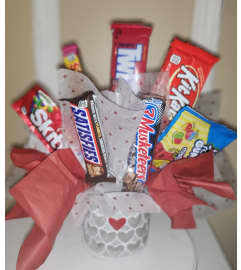 Crushing Candy Bouquet. An arrangement by Bayfield Blooms.