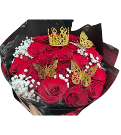 A Lovely Touch. An arrangement by Marivel's Florist and Gifts.