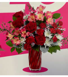 Teleflora Swirling Splendor Bouquet. An arrangement by Bee Flowers.
