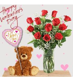 Simply Yours Combo. An arrangement by Select Flowers.