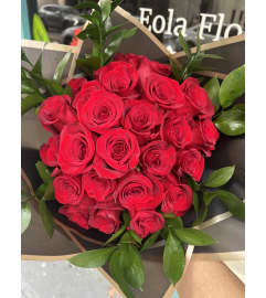 B MINE. An arrangement by Lake Eola Florist.
