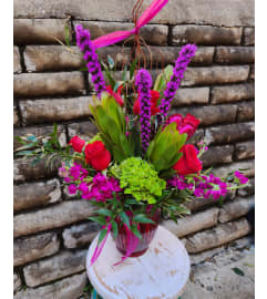 Half a Doz, and extra just because. An arrangement by Flower Snobs at Cityview.