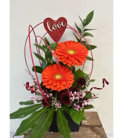our love is wild. An arrangement by Blossoms On The Trail.