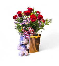 Full Of Love Package. An arrangement by Appleblossoms.