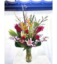 Aloha Mom. An arrangement by Commerce Flowers.